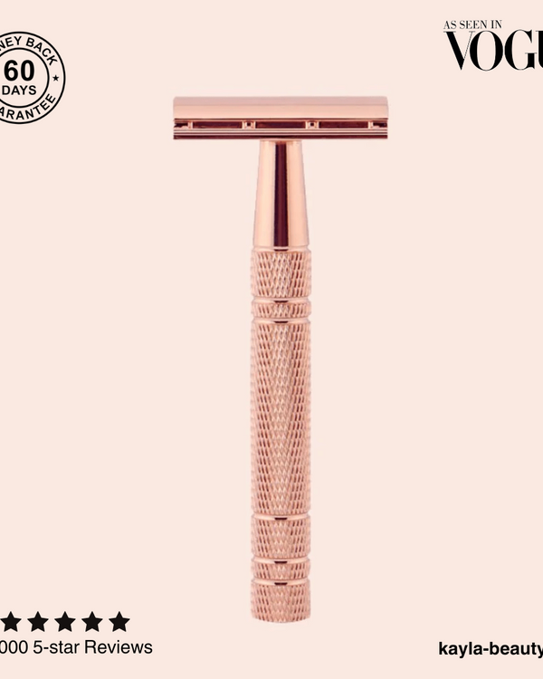 SmoothShave™ Safety Razor + Free 10 Premium Blades