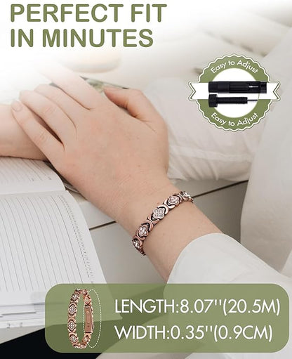 The Alleve®  Pure Copper Magnetic Bracelet