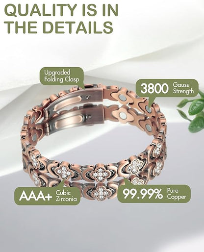The Alleve®  Pure Copper Magnetic Bracelet