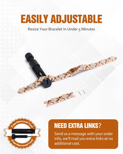 The Alleve®  Pure Copper Magnetic Bracelet