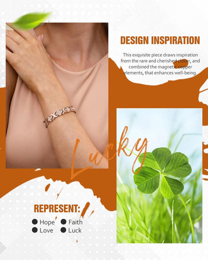 The Alleve®  Pure Copper Magnetic Bracelet