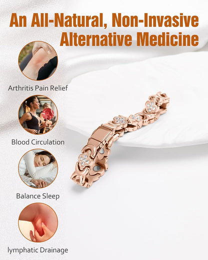 The Alleve®  Pure Copper Magnetic Bracelet