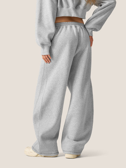 FleeceFlex™ Cropped Hoodie Set