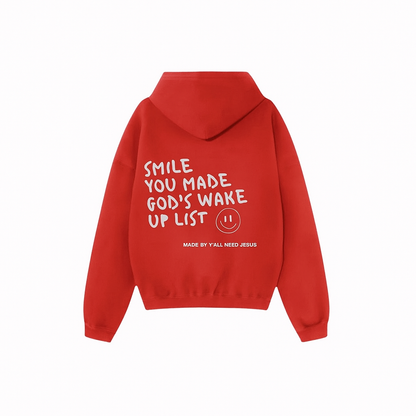 God’s Wake Up List Hoodie (85% OFF TODAY ONLY)