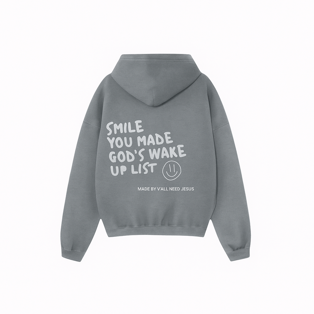 God’s Wake Up List Hoodie (85% OFF TODAY ONLY)