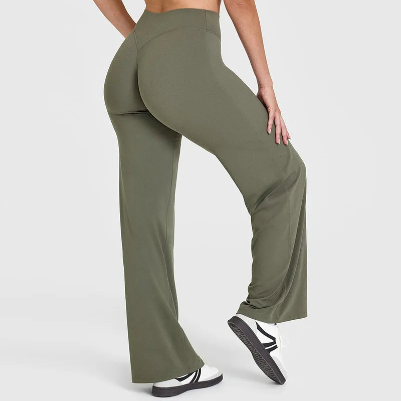 CloudFlow High-Waist Wide-Leg Yoga Pant