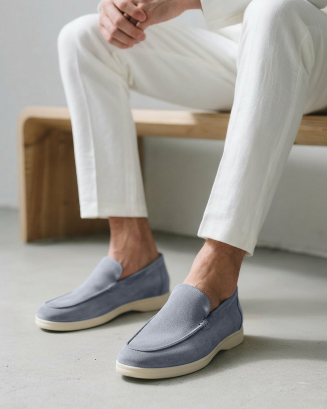 Old World Money Suede Loafers