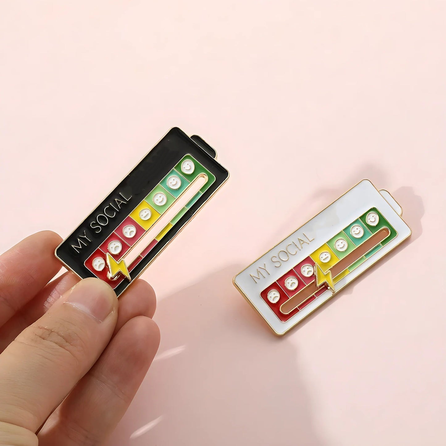 Social Battery Pin